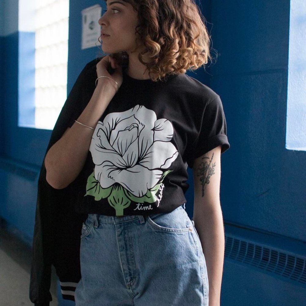 Stay Home Club Time Heals loose tee